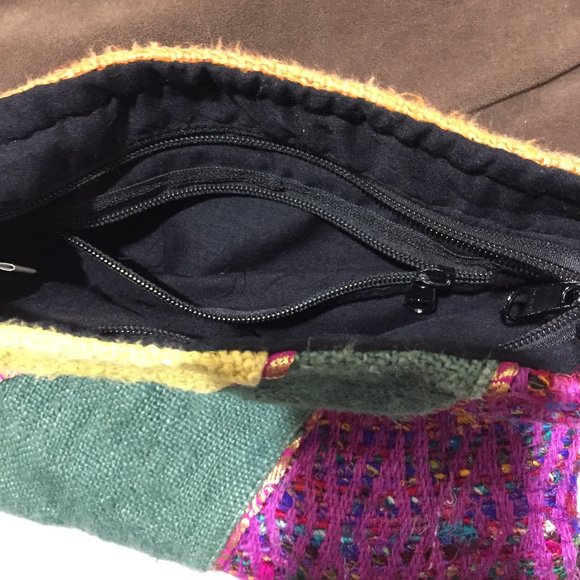 MULTICOLOR PATCHWORK CROSSBODY HANDBAGS - Picture 3 of 4